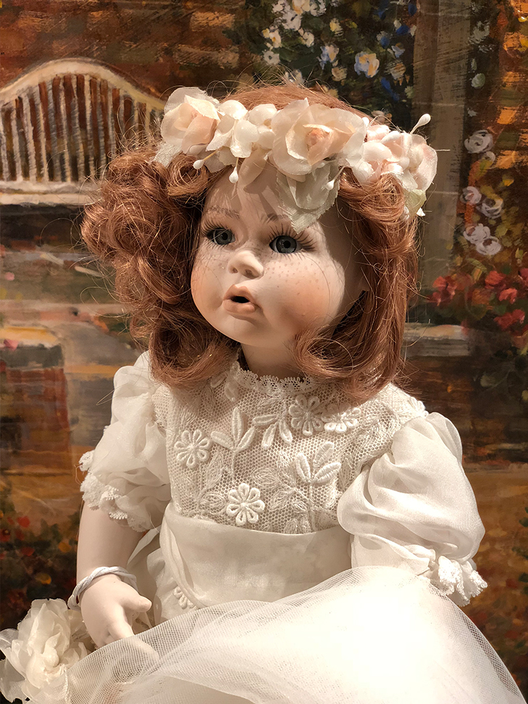 那須高原店】マリジオ社のマリア・ロッシ作陶製ビスクドール
