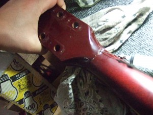 Gibson Les Paul Studio 95年製 ネック折れリペア | Neiro Design