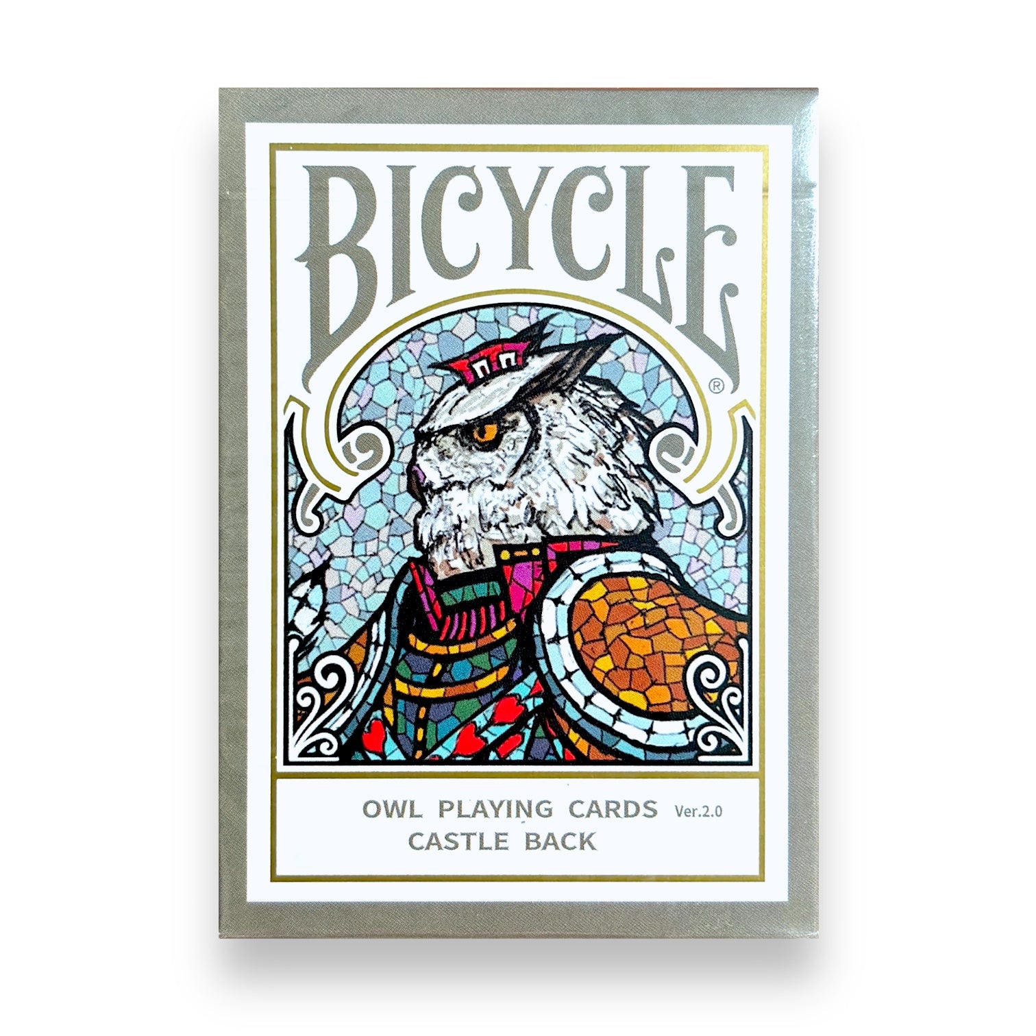 Bicycle Owl 2 playing cards by Yasuyuki Honne | Cardvo Cards Singapore