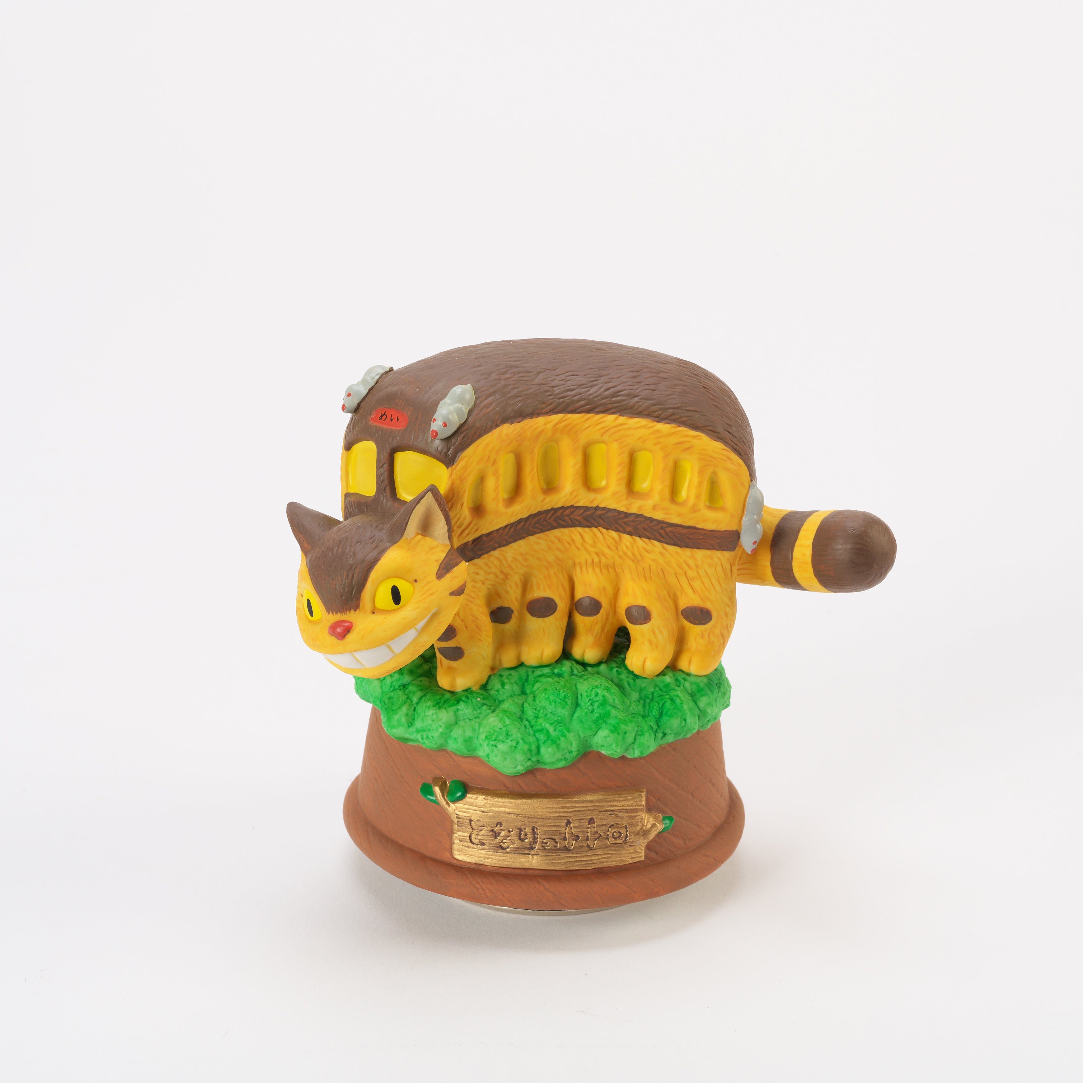 となりのトトロ 美品となりのトトロ ネコバス オルゴール 小物入れ