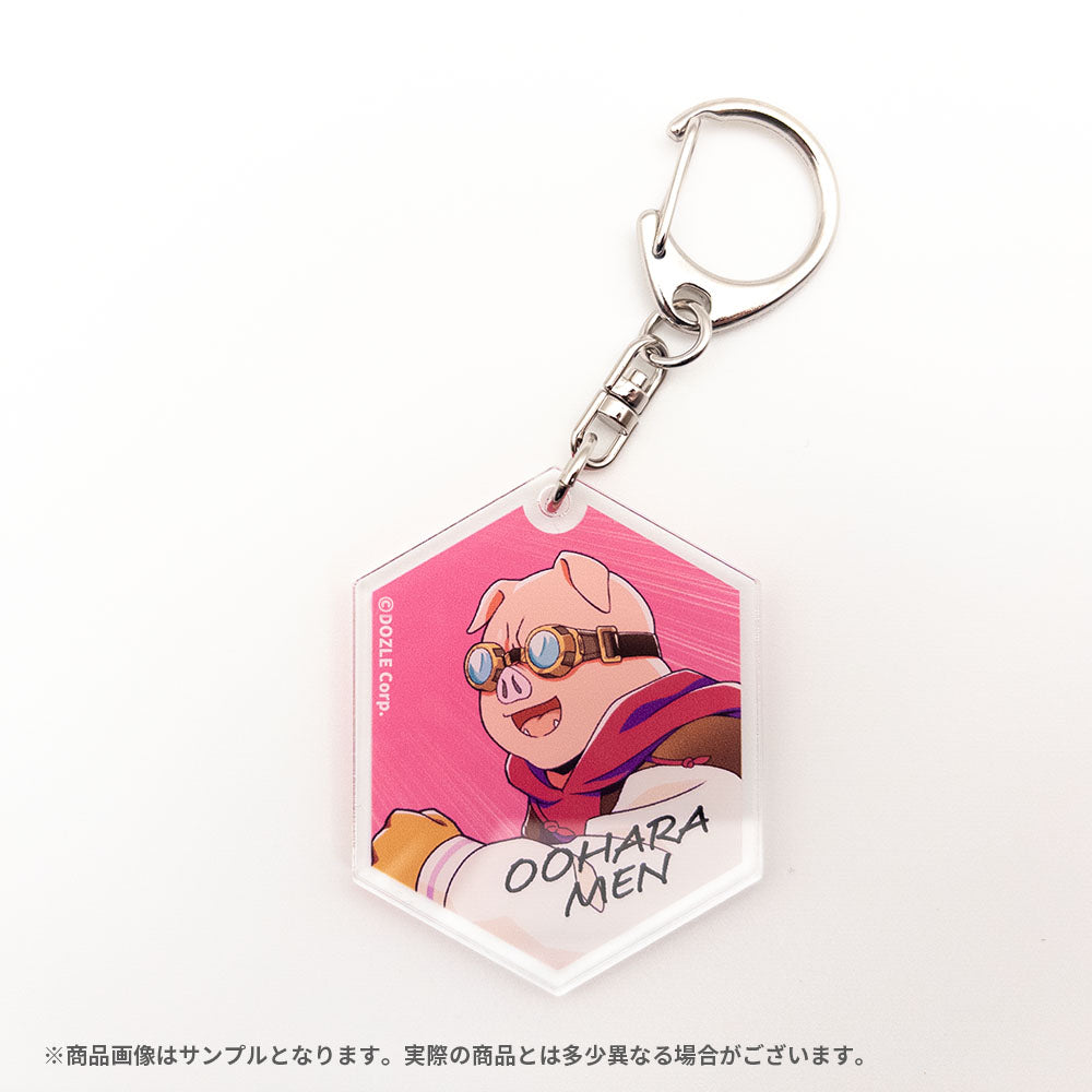 ダッシュドズル社 アクリルキーホルダー おおはらMEN – ドズル社ストア