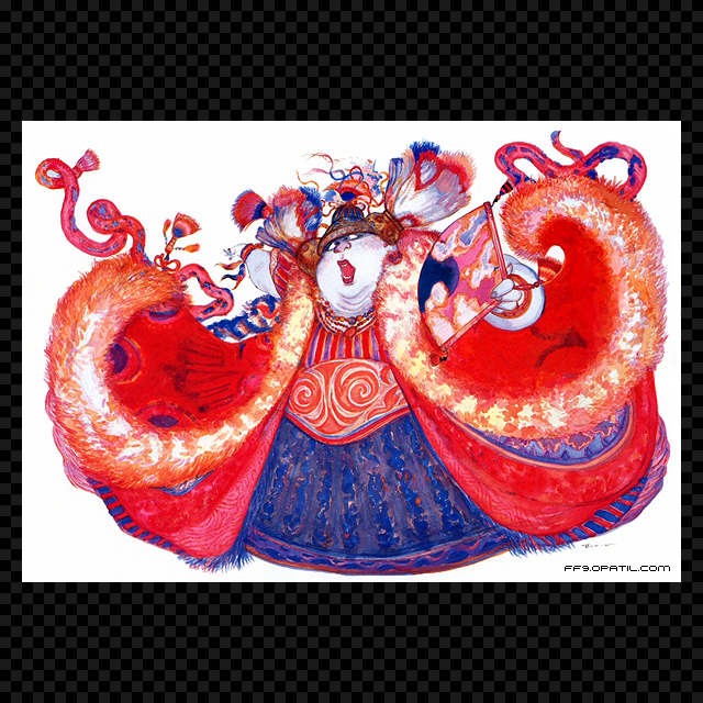 FF9 天野喜孝氏のコンセプトアート ／ ファイナルファンタジー9 完全