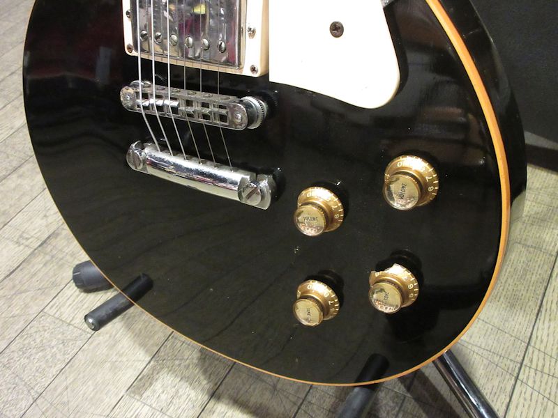 1977 Gibson Les Paul Standard Black - ヴィンテージギター買取り