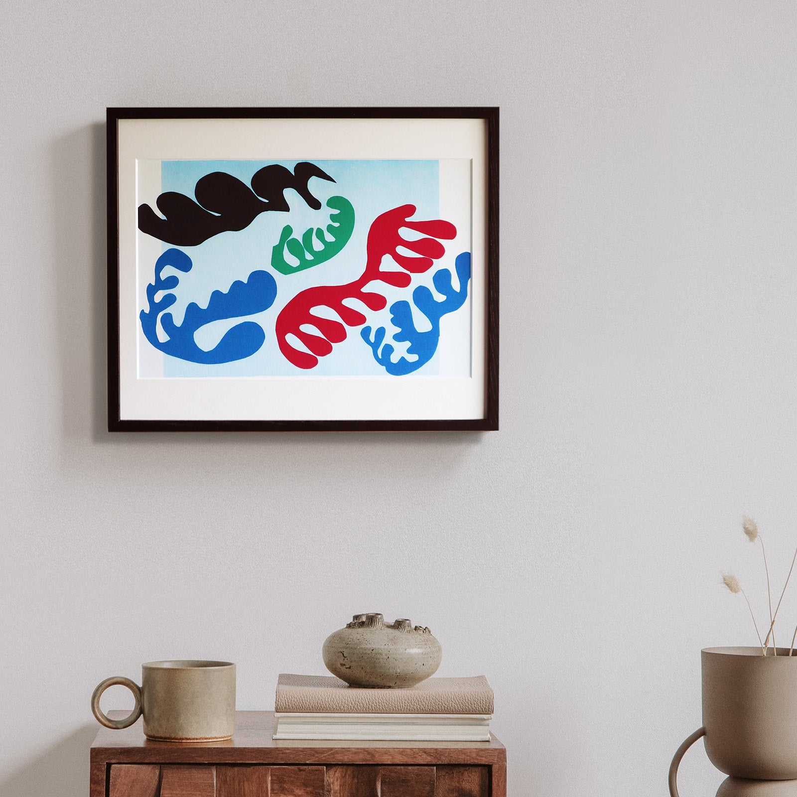 アンリ・マティス 版画集『ジャズ』「礁湖_3」 アートポスター｜モダン