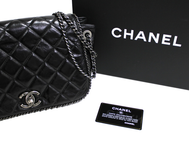 未使用展示品】◇ シャネル ◇ マトラッセ チェーンショルダーバッグ