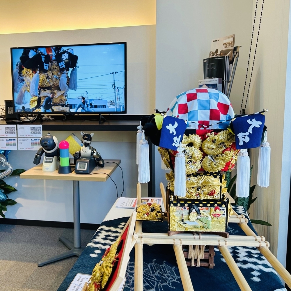 祝！11/26TV放映記念♫ ミニチュア太鼓台特別展示 | ハンドメイド