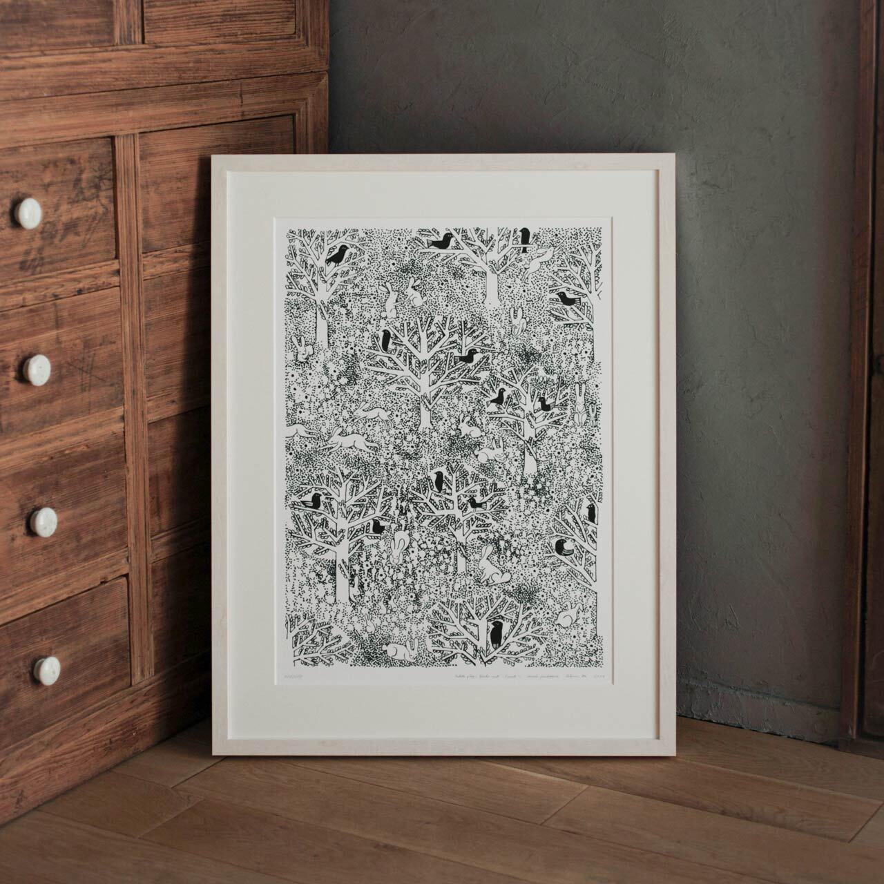 数量限定】 クリッパン×ミナ・ペルホネン 10周年記念 アートポスター