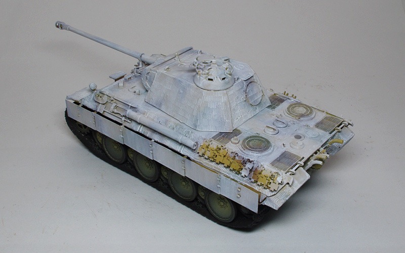 プラモ日記 » パンターA後期型 その7 冬期迷彩