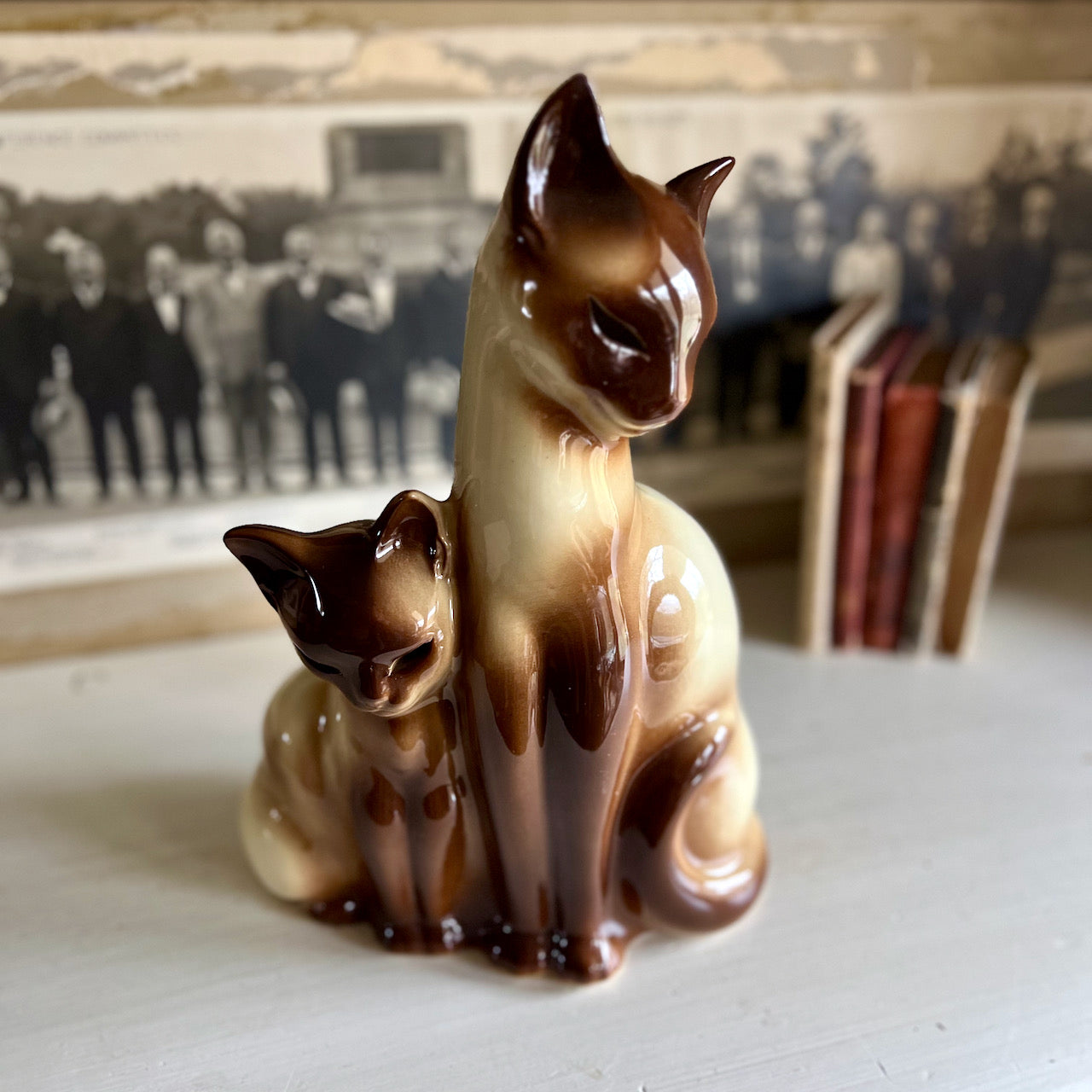 Mid Century 1950s Siamese Cat TV Lamp – Rush Creek Vintage