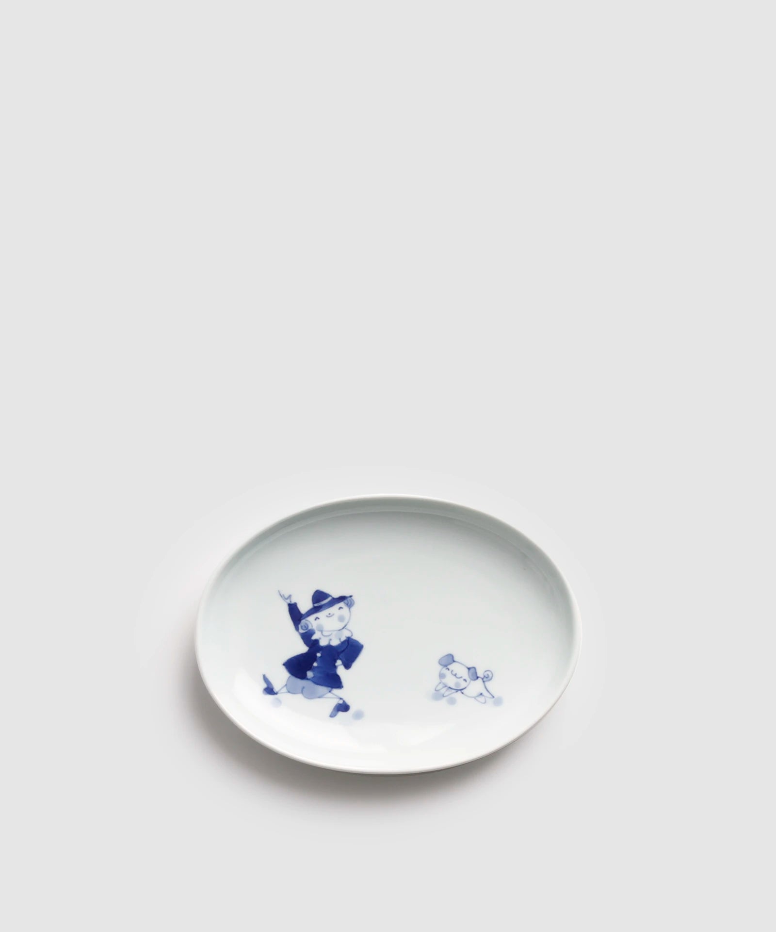 紅毛人 - 子ども用 小判皿 | 有田焼(ありたやき)の専門通販 Realita