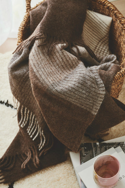 Alpaca / Wool Throws. Silkeborg Uldspinderi – silkeborg-uld.com