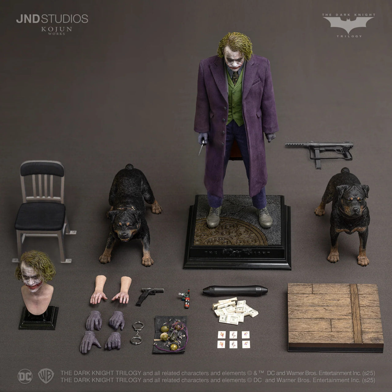 READY🔥JND Studios The Dark Knight - Joker (Type B) 1/6 Scale
