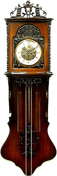 □Urgos（ドイツ）大型柱時計（大型機械式掛け時計）振り子時計