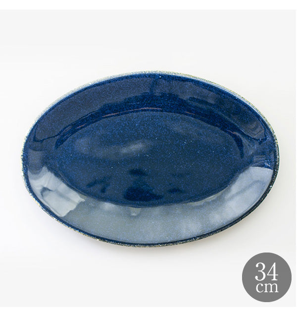 ANFORA カボ ブルー 34cm オーバルプレート – THE HARVEST ONLINE