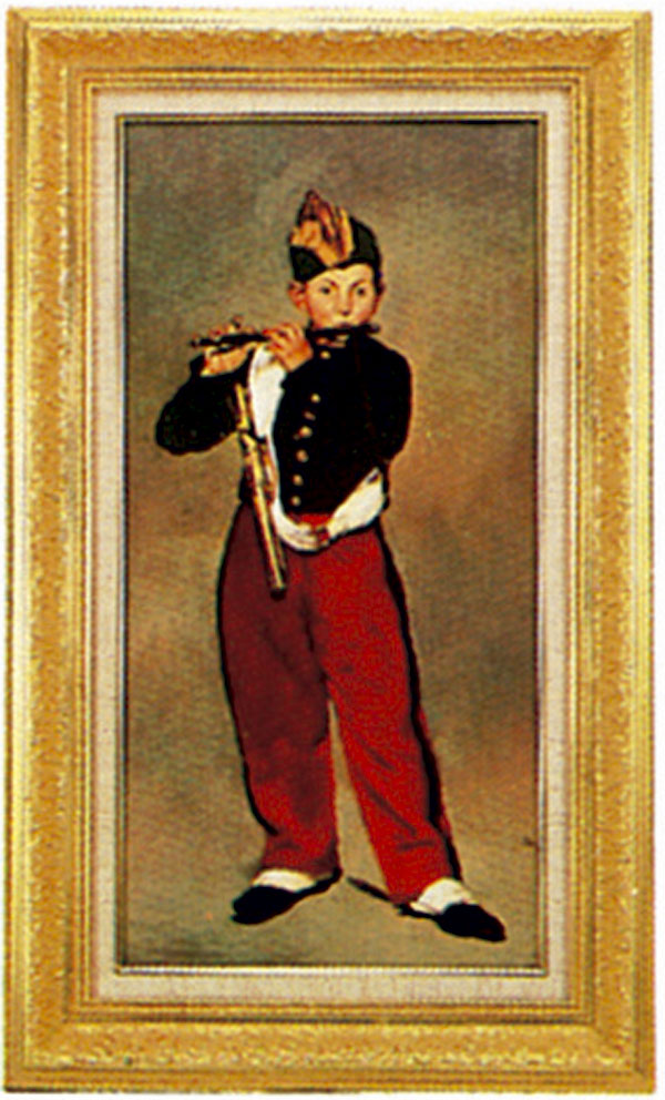 笛を吹く少年／マネー