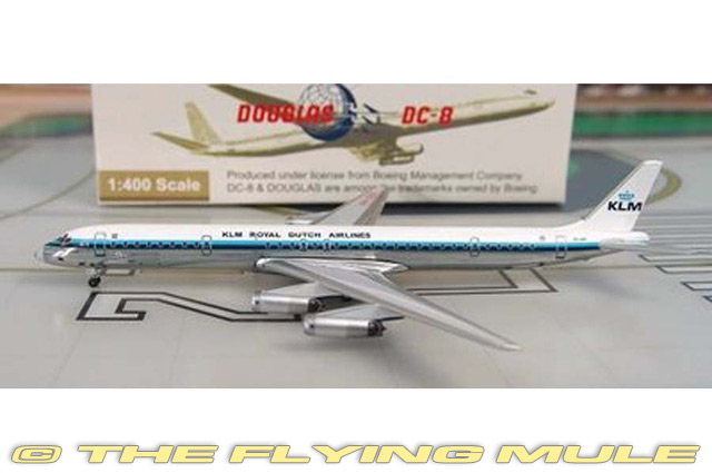 DC-8-63 1:400 Diecast Model - AeroClassics AL-ACKLM0908C - $38.95