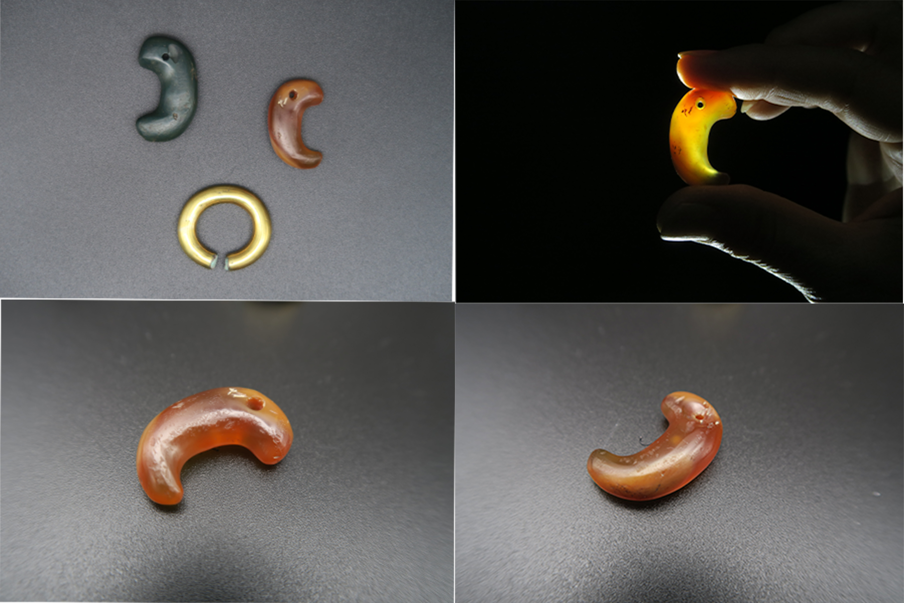 有)いけだ古美術 - 古墳時代 勾玉と金環 | 古美術品専門サイト