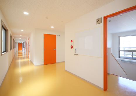 ワークス：公共施設(岡山商科大学学生寮Ⅰ)|久世二郎建築研究室・岡山