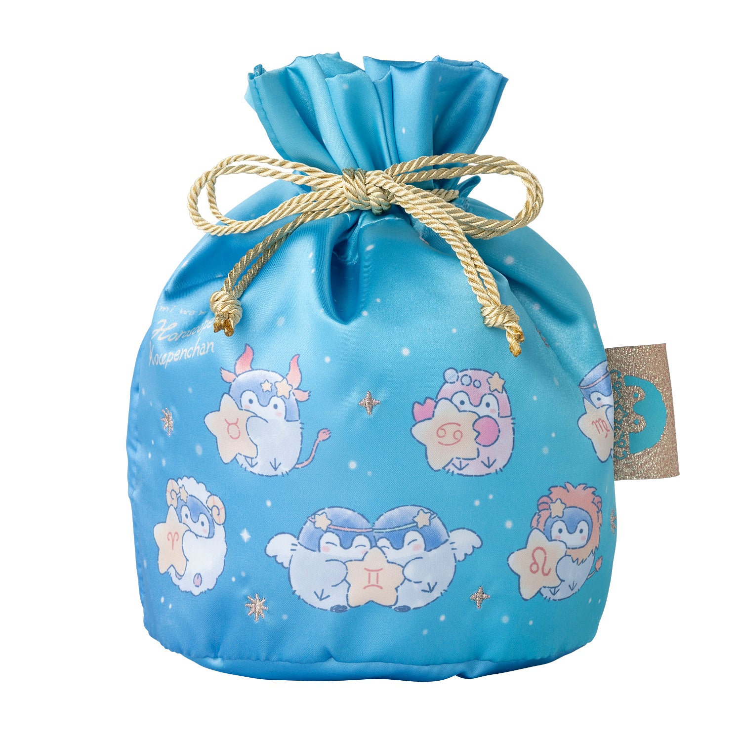 コウペンちゃん 君をみまもる星座な丸底巾着 – コウペンちゃん