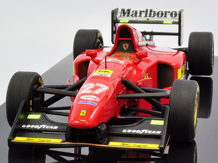 MATTEL/マテル】1/43 フェラーリ 412T1 イギリスGP 1994 J.アレジ