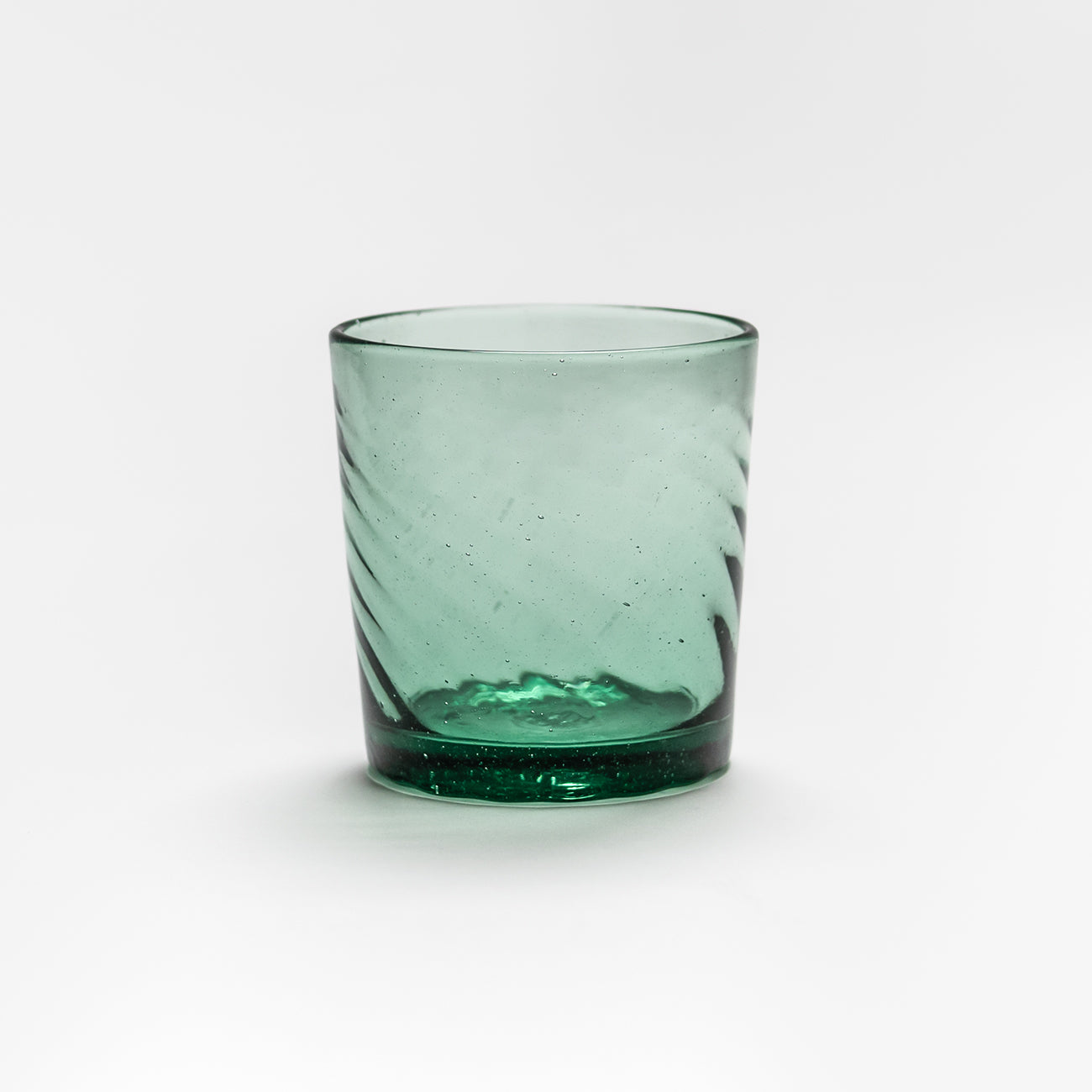 nikko食器｜mado ロックグラス (アイスグリーン/モール柄)｜グラス