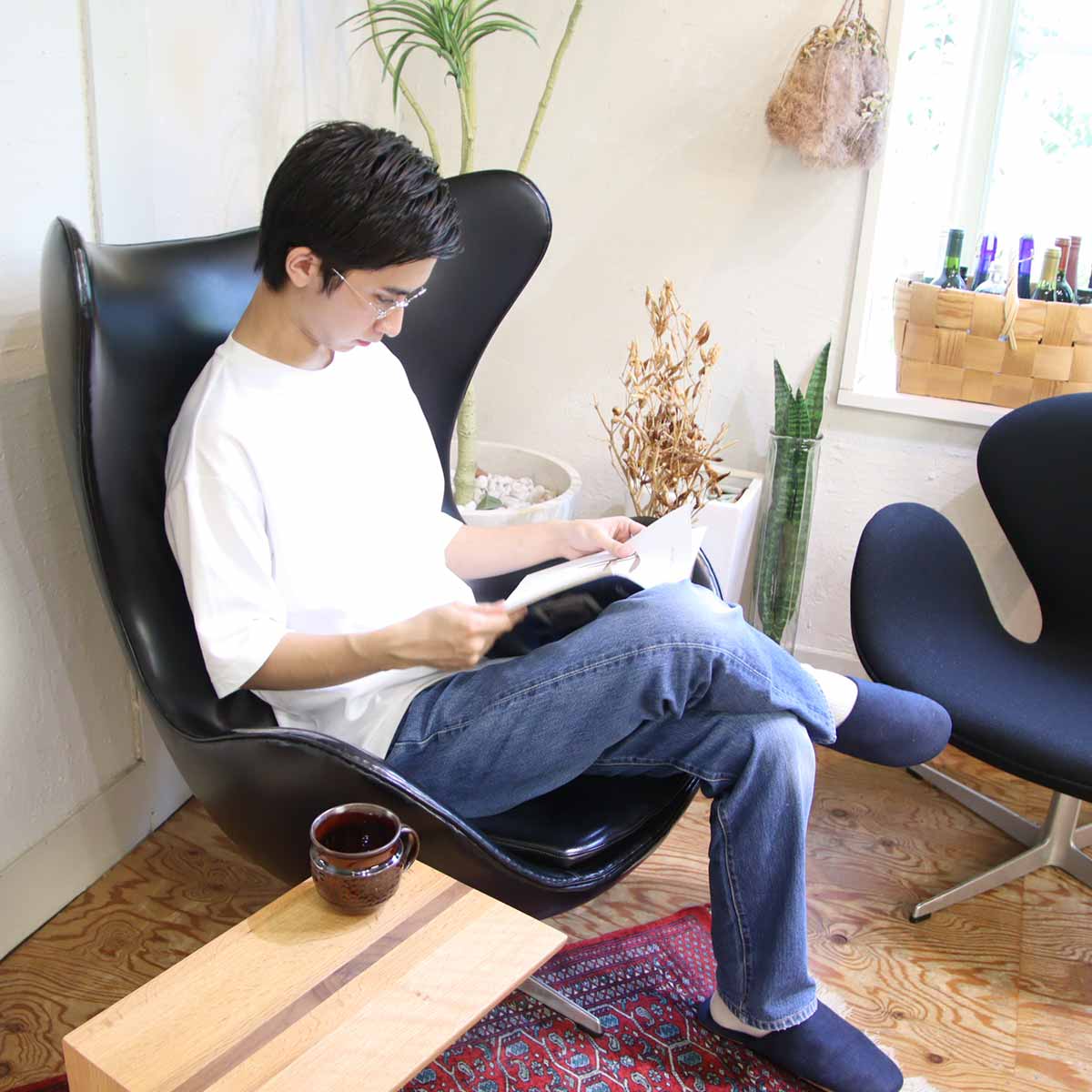 フリッツハンセン / FRITZ HANSEN スワンチェア / SWAN FH3320 アルネ