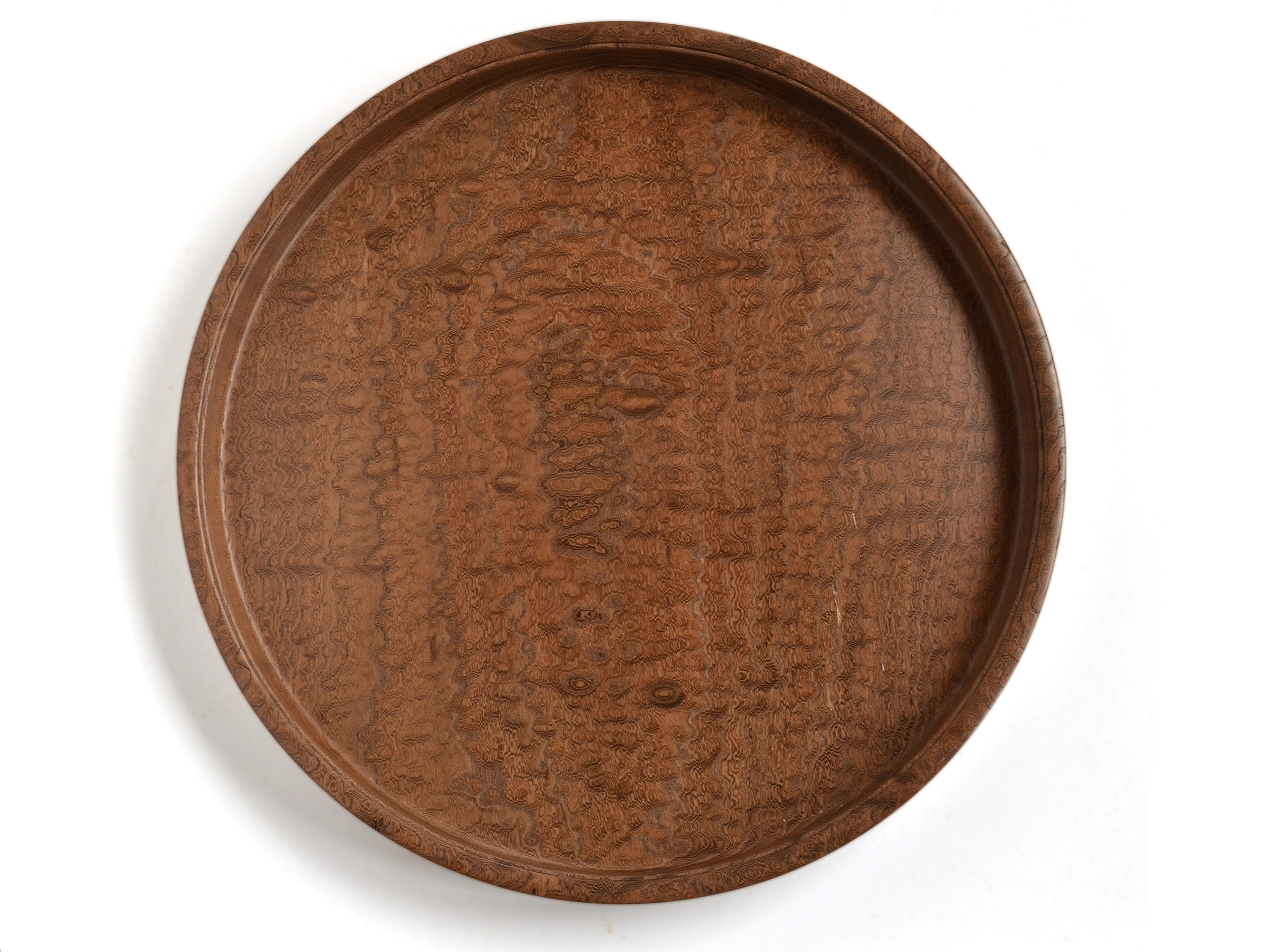 丸盆・ラウンドトレイ-千年の杢