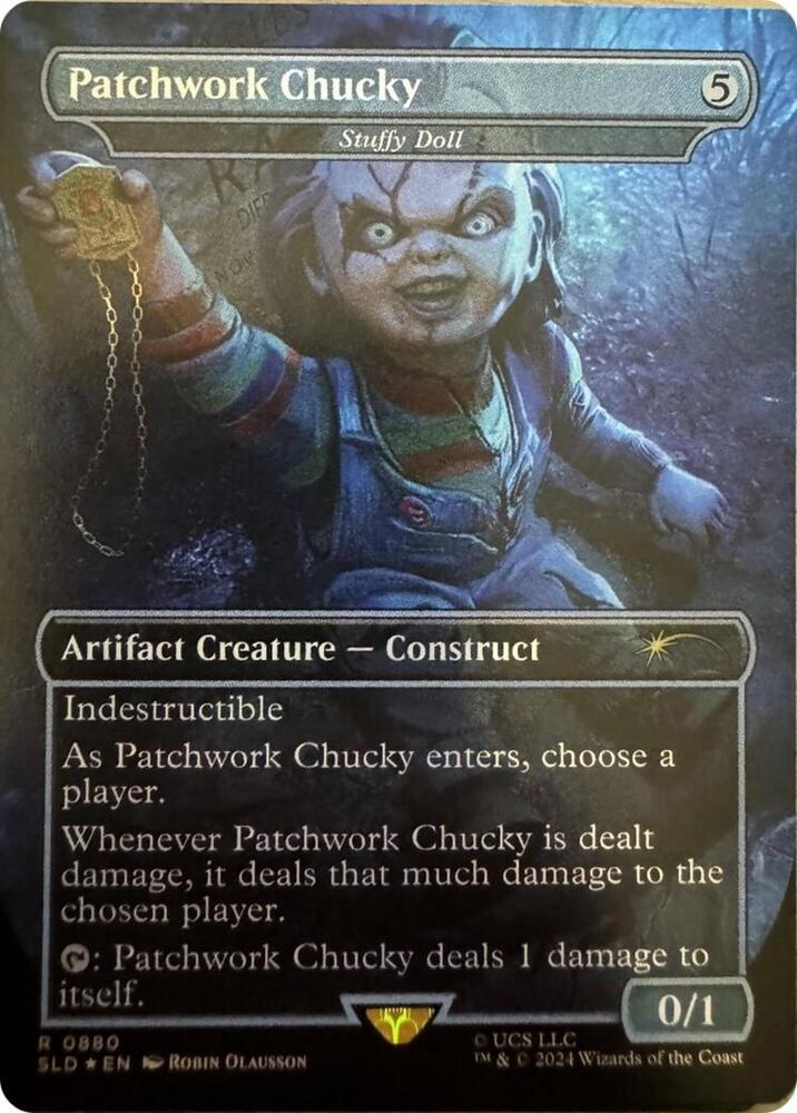 Patchwork Chucky - Stuffy Doll - Secret Lair Drop Series - Magic