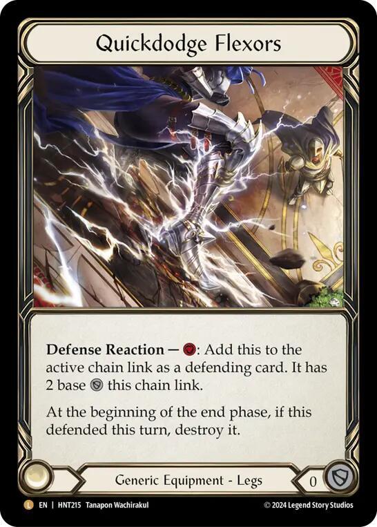 Quickdodge Flexors - The Hunted - Flesh and Blood TCG - TCGplayer.com