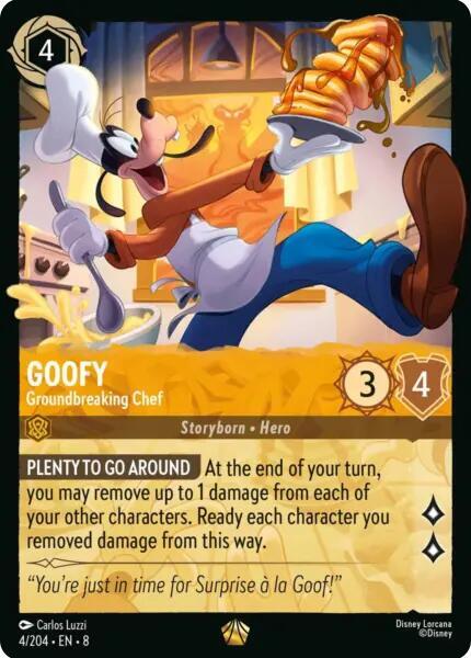Goofy - Groundbreaking Chef - Reign of Jafar - Disney Lorcana