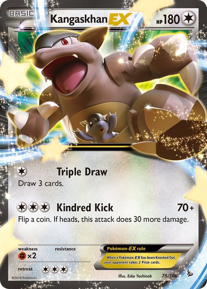 Kangaskhan EX - XY - Flashfire - Pokemon - TCGplayer.com