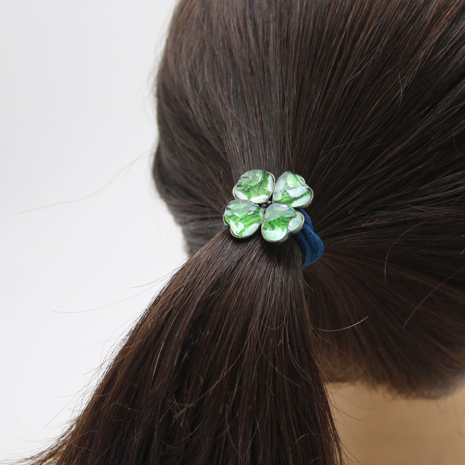 ヘアゴム 緑 スイカ クローバー 花 贈り物 おしゃれ – TAMARUSAN