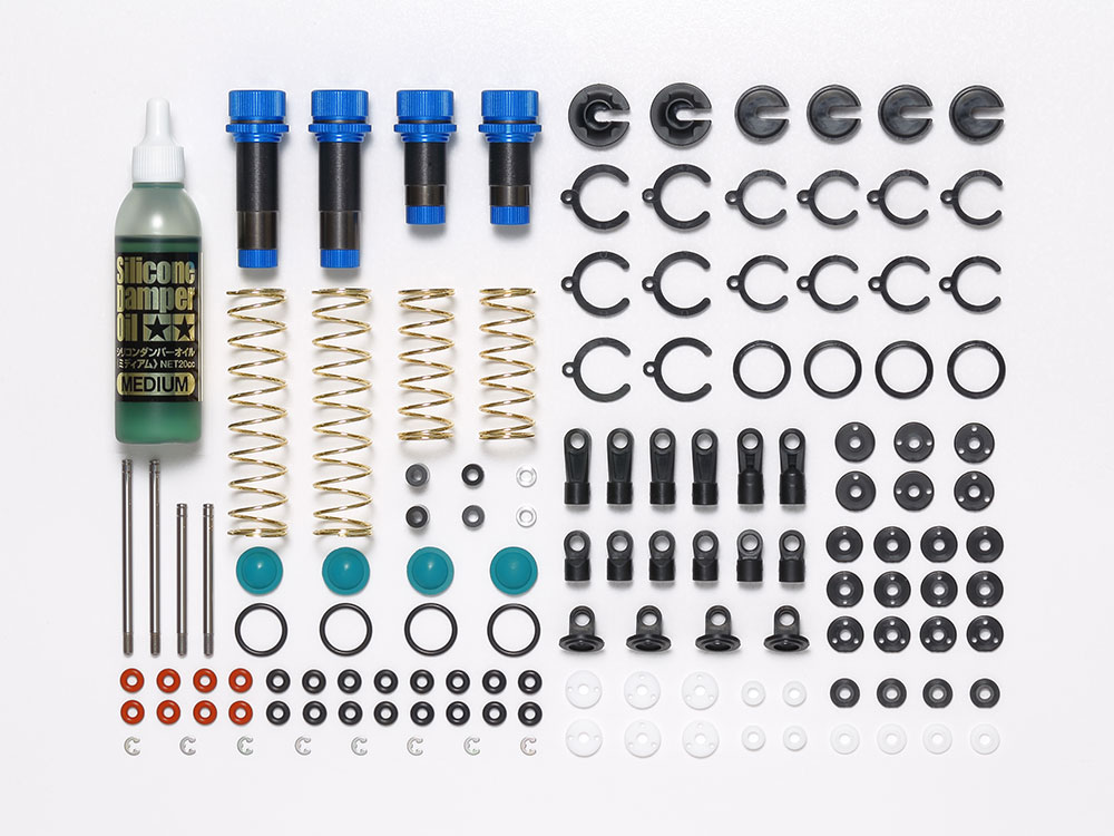 OP.1993 TT-02B/DF-03 アルミダンパーセット: RCモデル｜TAMIYA SHOP