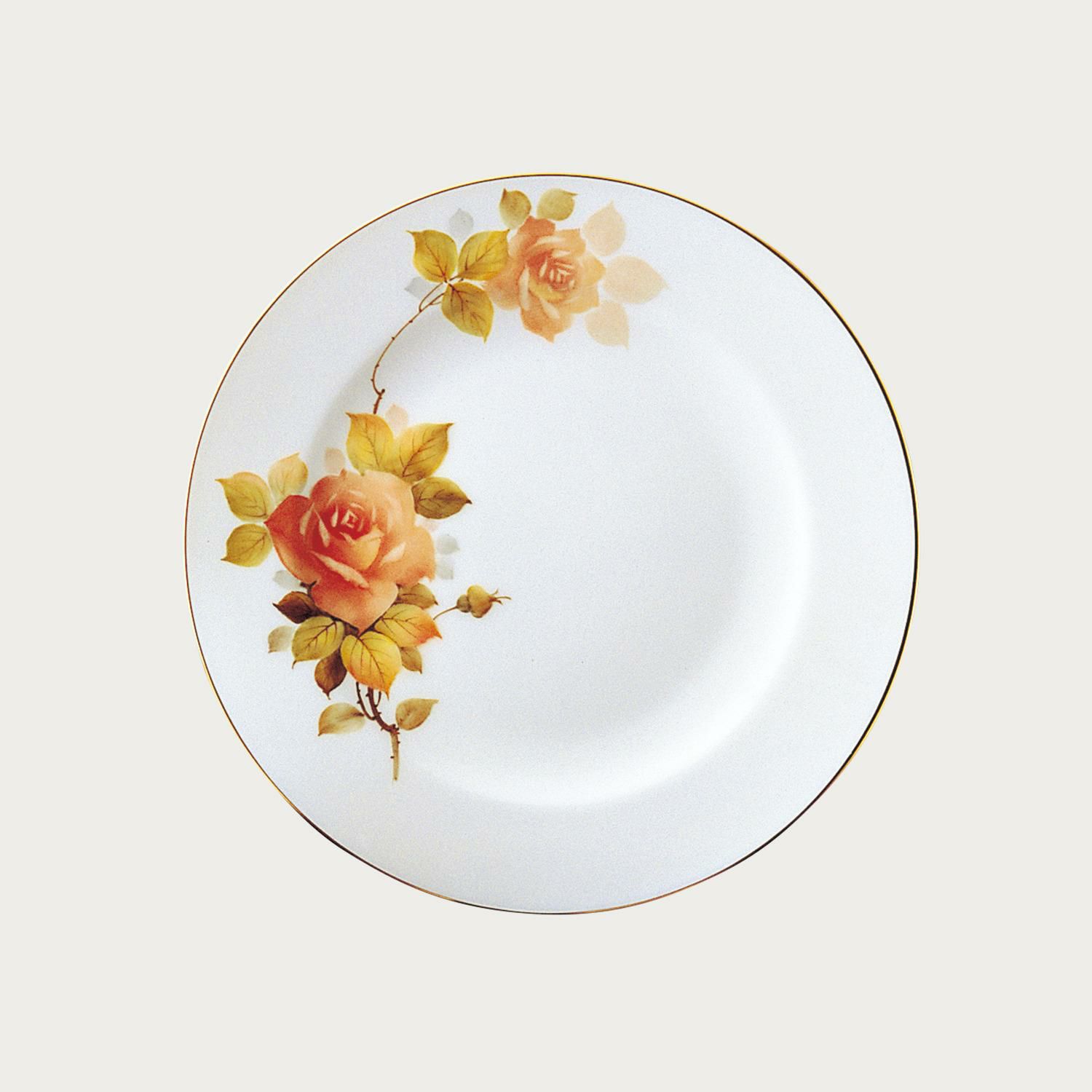 大倉陶園］クラシックローズ 20cmデザート皿 | ノリタケ食器公式