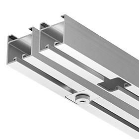 Aタイプ ピクチャーレール用ランナーレール | ピクチャーレール、絵画