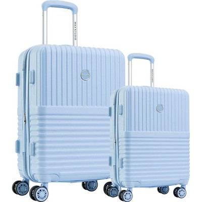 Max Studio The Odessa ABS 2-Piece Hard-Sided Luggage Set : Target