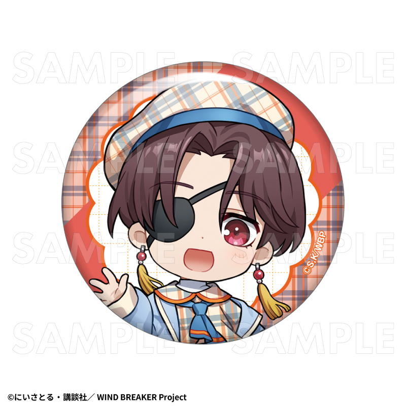 2026年2月発売】TVアニメ「WIND BREAKER」 トレーディング缶バッジ