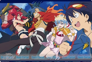 ブシロード ラバーマットコレクションに大人気TVアニメ「天元突破