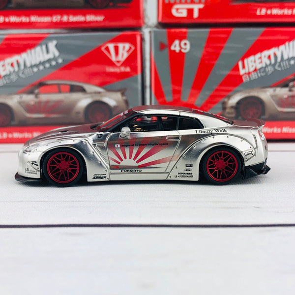 MINI GT 1/64 LB☆WORKS Nissan GTR R35 Type 1 Rear Wing Version 2