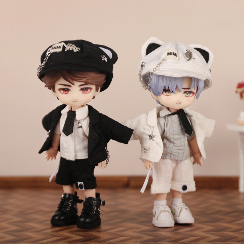 楽天市場】オビツ11 ドール 人形 服 衣装 猫紳士 スーツ 7点セット