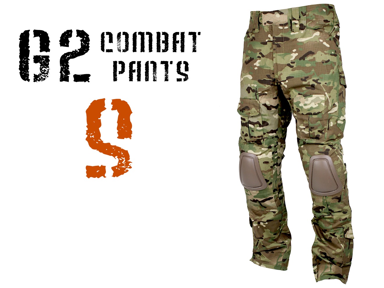 楽天市場】【パッド付属/マルチカム迷彩】G2 コンバットパンツ S-size