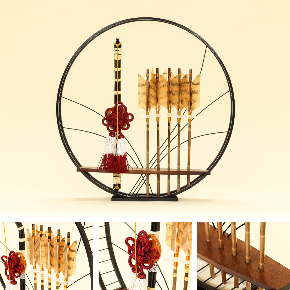 楽天市場】【2/18から25迄☆全品ポイント2倍！】破魔弓 壁掛け 正月