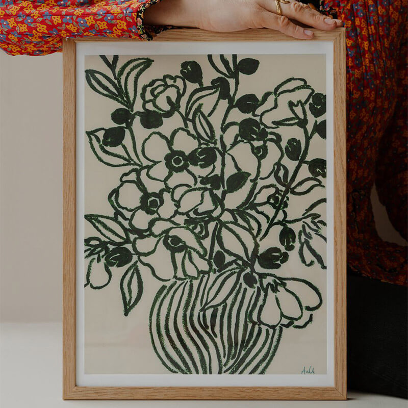 楽天市場】デンマーク THE POSTER CLUB ポスター ポピー 習作 II