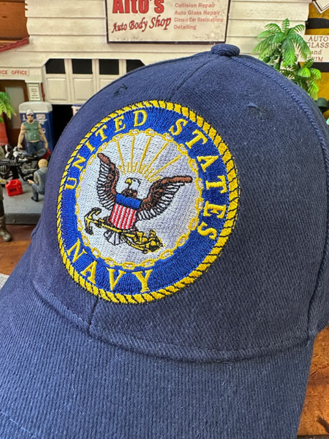 楽天市場】ミリタリーキャップ （U.S.ネイビー） アメリカン雑貨