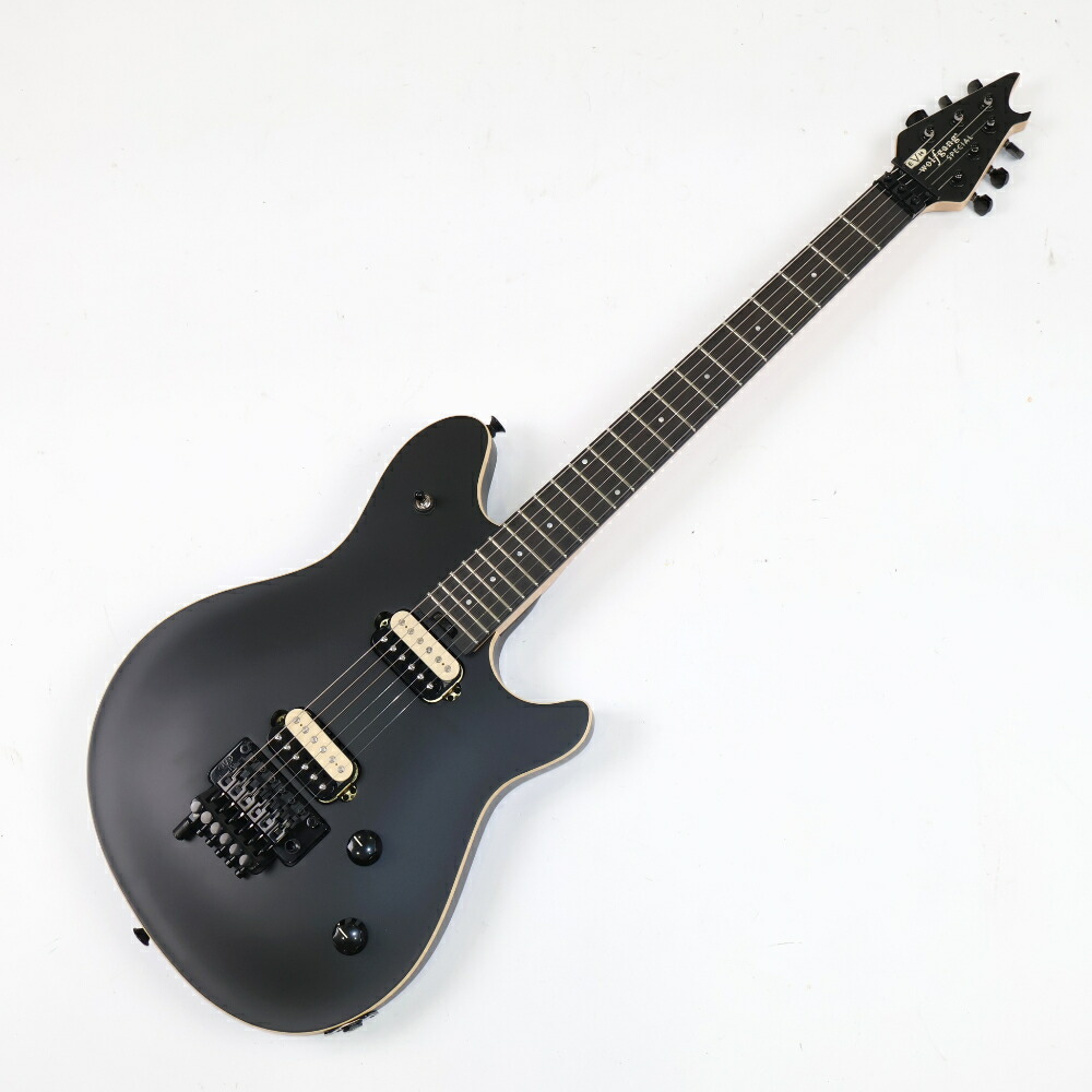 楽天市場】evh ／ wolfgang usa ebony fingerboard stealth black sの通販
