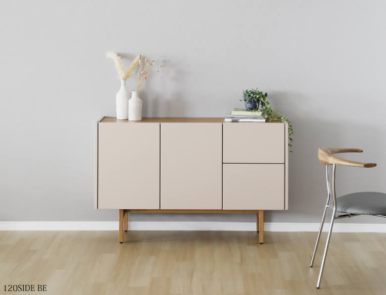 楽天市場】☆在庫あり！【送料無料】サイドボード 幅120cm