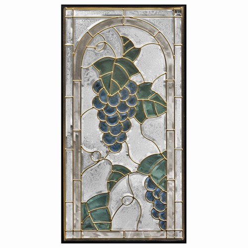 楽天市場】ステンドグラス (SH-A19) 一部鏡面ガラス 913×480×18mm