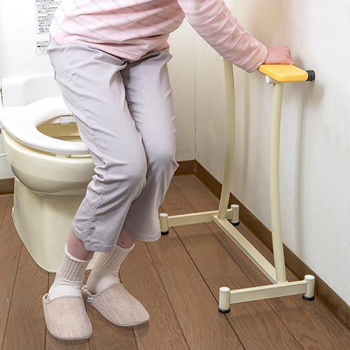 楽天市場】トイレ用手すり補助具 立ち上がり 介護 補助 サポート