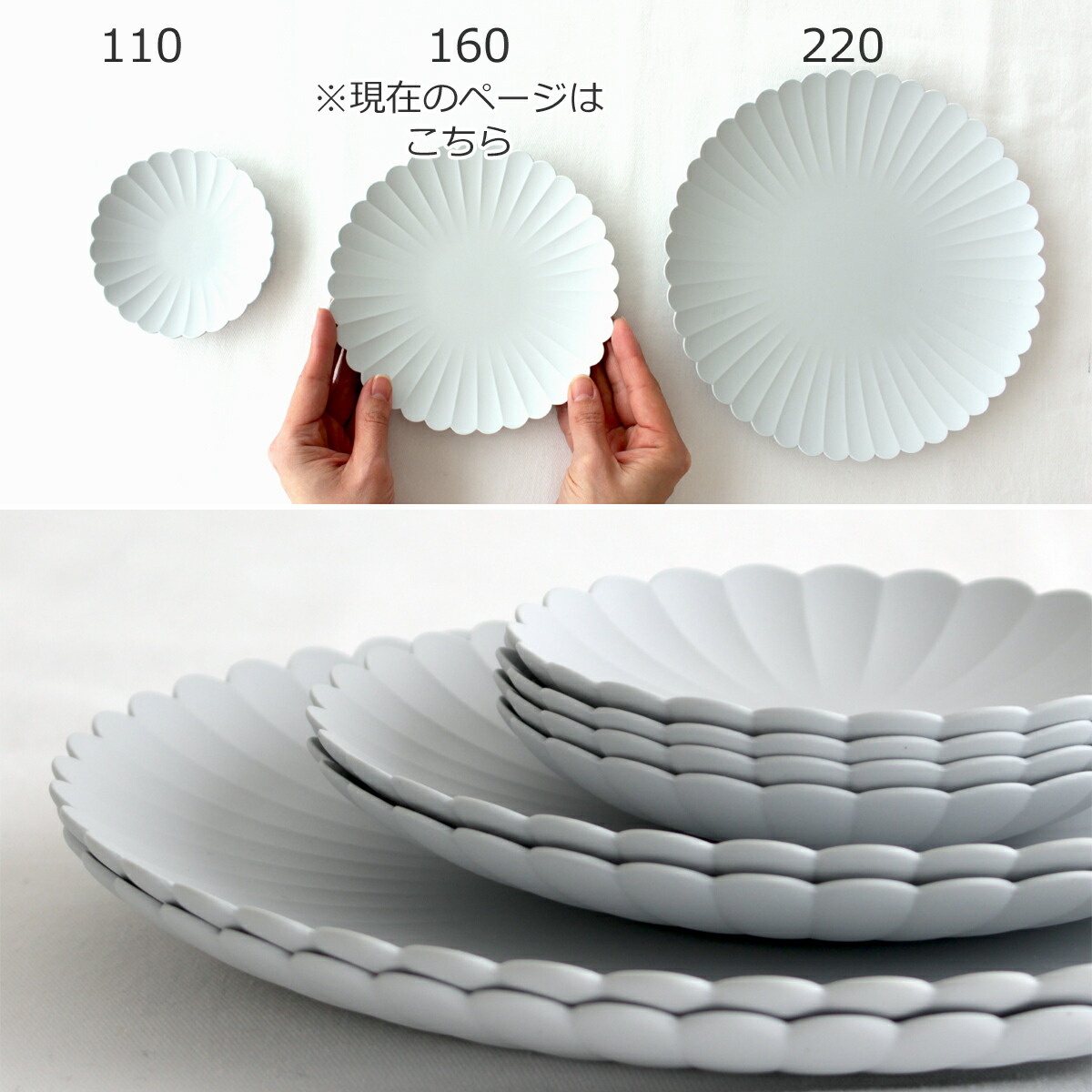 楽天市場】1616 arita japan TY パレスプレート Palace 160 160mm