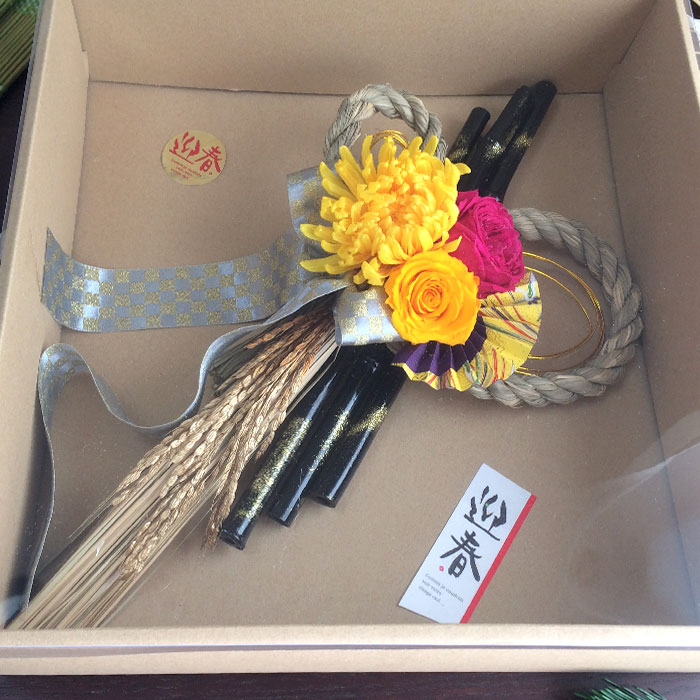 楽天市場】【2022ワンランク上のデザインしめ縄】おしゃれ しめ飾り